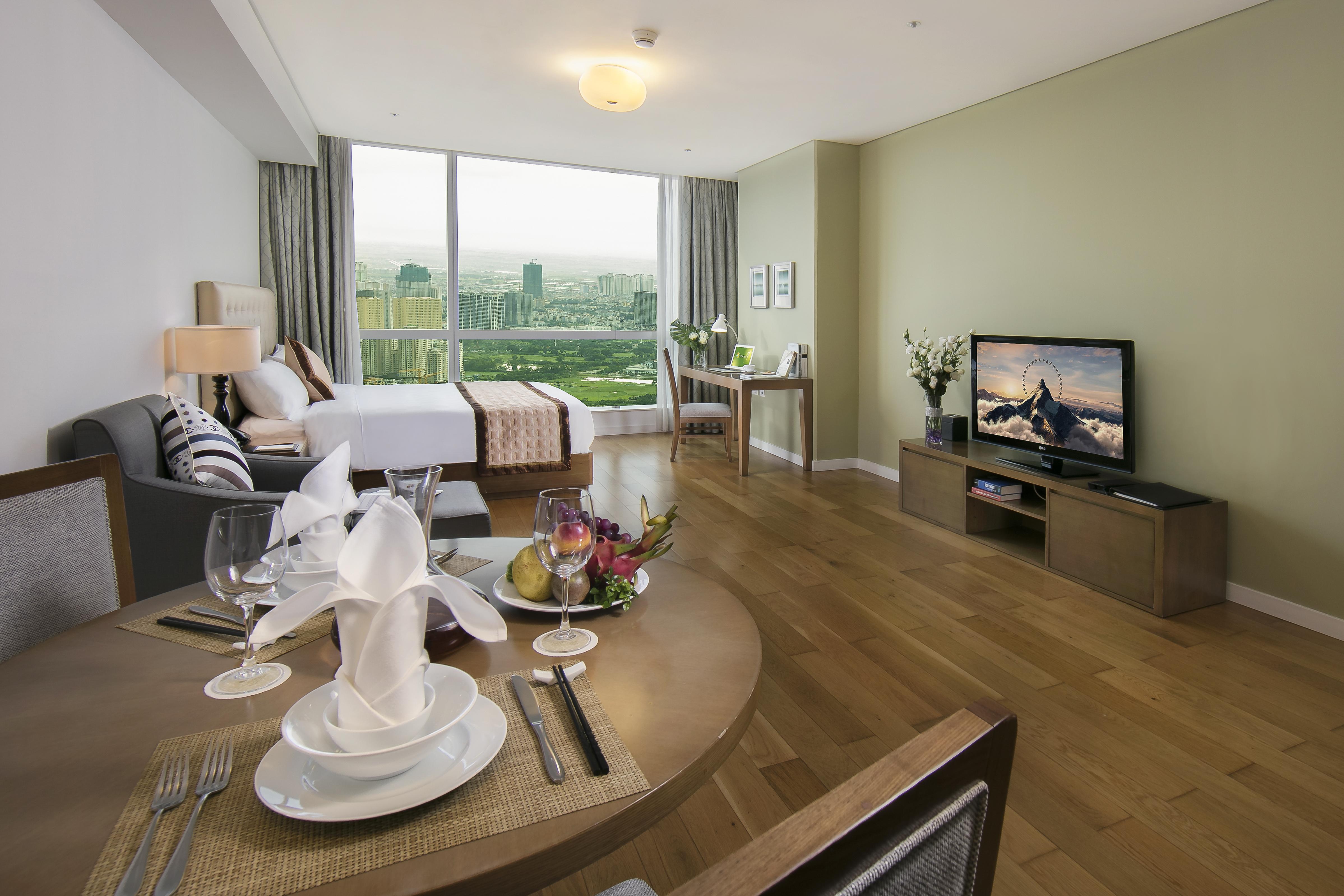 คาลิดาส แลนด์มาร์ค72 รอยัล เรซิเดนซ์ ฮานอย Hotel ภายนอก รูปภาพ