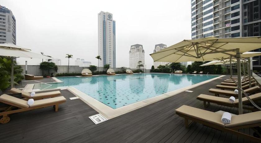 คาลิดาส แลนด์มาร์ค72 รอยัล เรซิเดนซ์ ฮานอย Hotel ภายนอก รูปภาพ